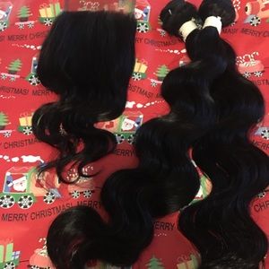 Hair bundles Indian body wave